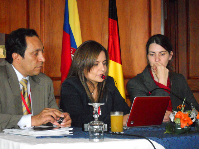 La Subsecretaria de Cooperación Internacional de Segeplan, Ana María Méndez, durante su participación en la Conferencia Regional sobre las “Perspectivas de la Cooperación Triangular en Latinoamérica”. La Subsecretaria de Cooperación Internacional de Segeplan, Ana María Méndez, durante su participación en la Conferencia Regional sobre las “Perspectivas de la Cooperación Triangular en Latinoamérica”.